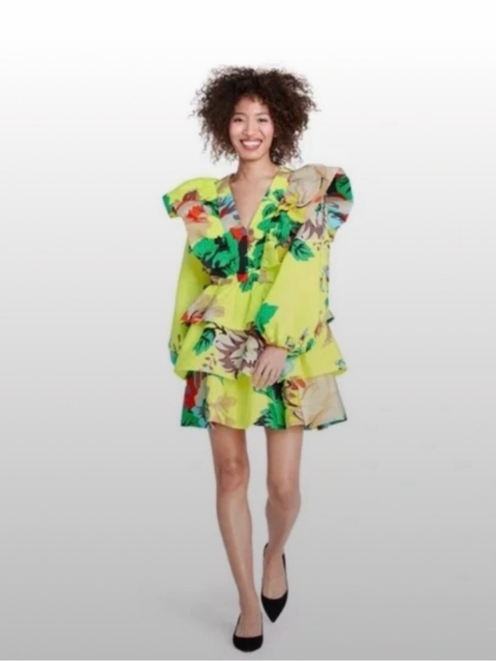 NWT: Christopher John Rogers x Target Floral Mini Dresss